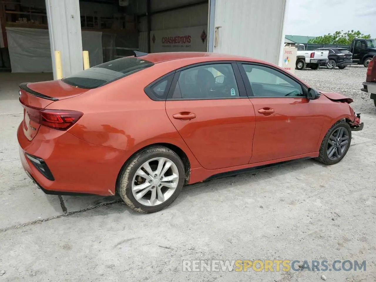 3 Photograph of a damaged car 3KPF34ADXME328369 KIA FORTE 2021
