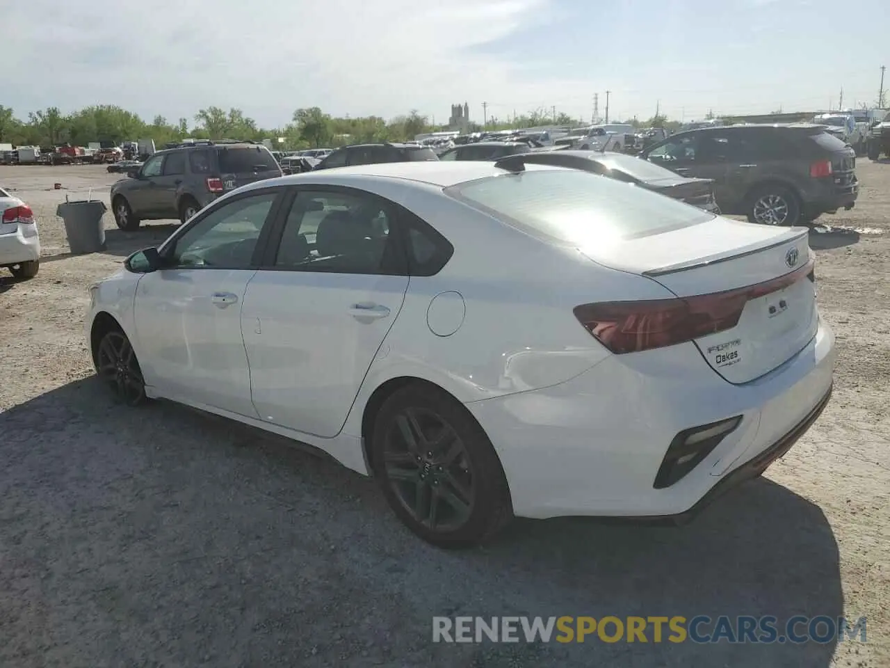 2 Photograph of a damaged car 3KPF34ADXME380598 KIA FORTE 2021