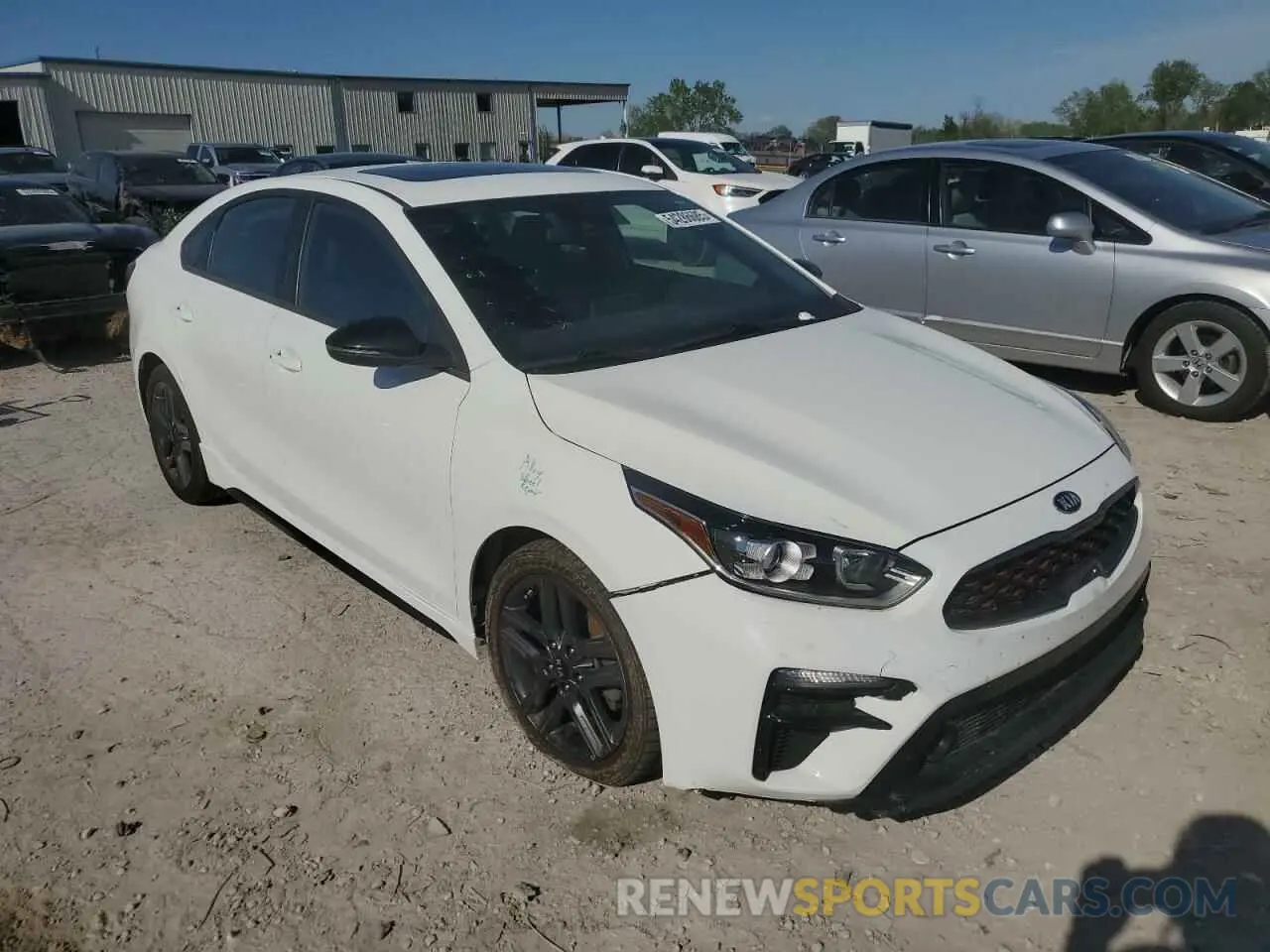 4 Photograph of a damaged car 3KPF34ADXME380598 KIA FORTE 2021