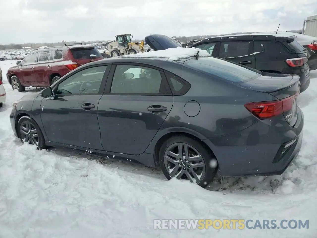 2 Photograph of a damaged car 3KPF34ADXME398910 KIA FORTE 2021