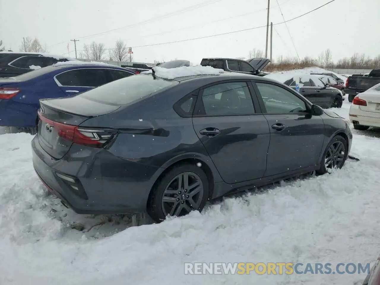 3 Photograph of a damaged car 3KPF34ADXME398910 KIA FORTE 2021