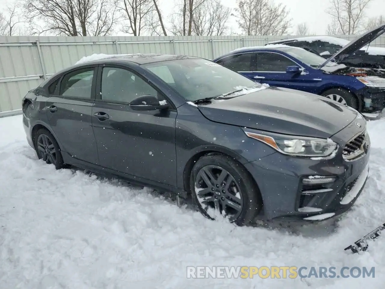 4 Photograph of a damaged car 3KPF34ADXME398910 KIA FORTE 2021