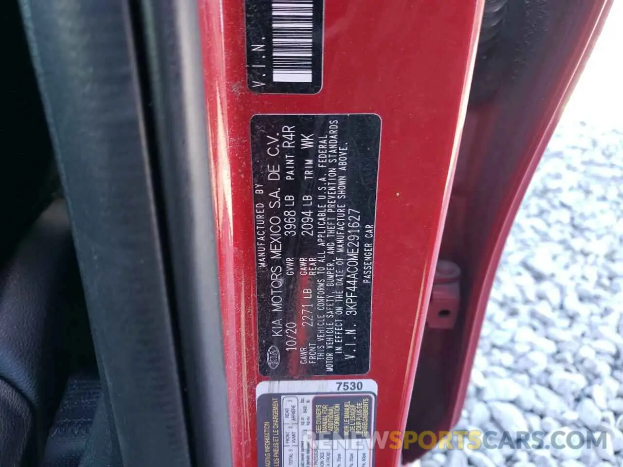 13 Photograph of a damaged car 3KPF44AC0ME291627 KIA FORTE 2021