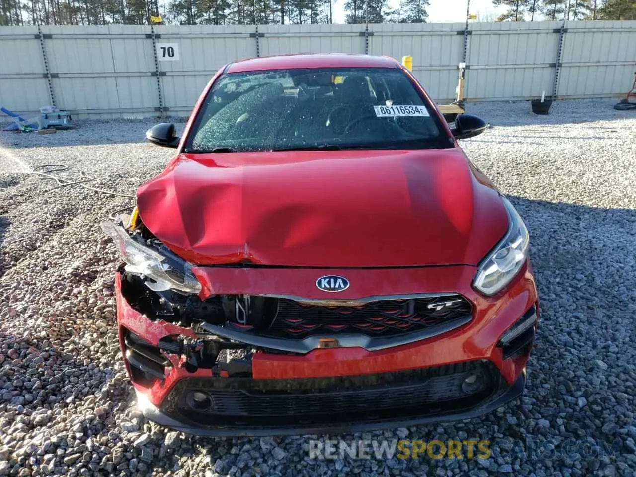 5 Photograph of a damaged car 3KPF44AC0ME291627 KIA FORTE 2021