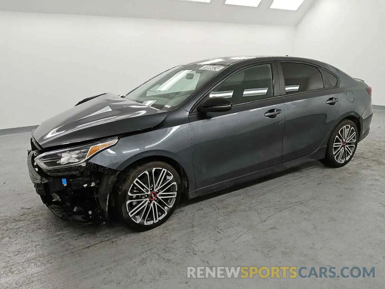 1 Photograph of a damaged car 3KPF44AC0ME307793 KIA FORTE 2021