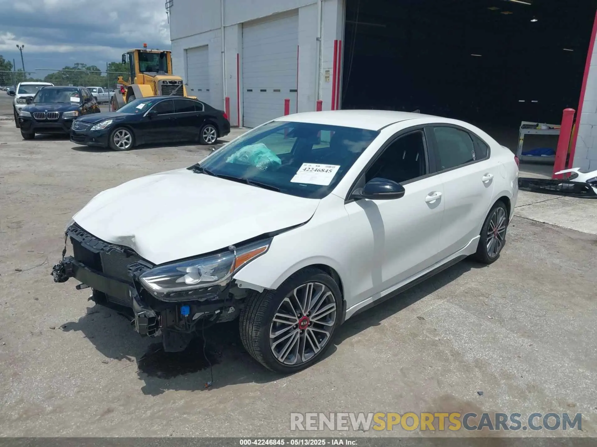 2 Photograph of a damaged car 3KPF44AC0ME333164 KIA FORTE 2021