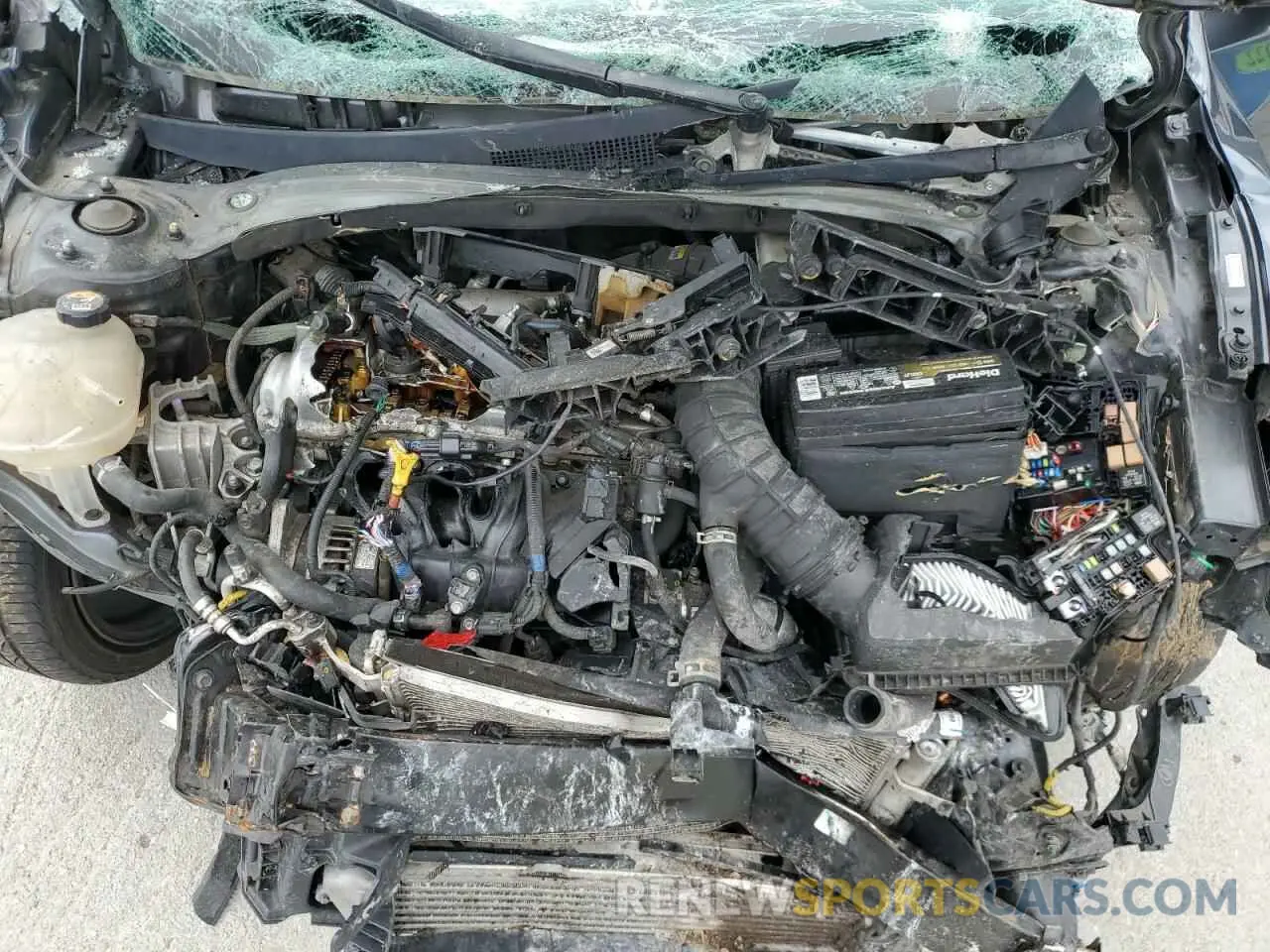 11 Photograph of a damaged car 3KPF44AC0ME333326 KIA FORTE 2021