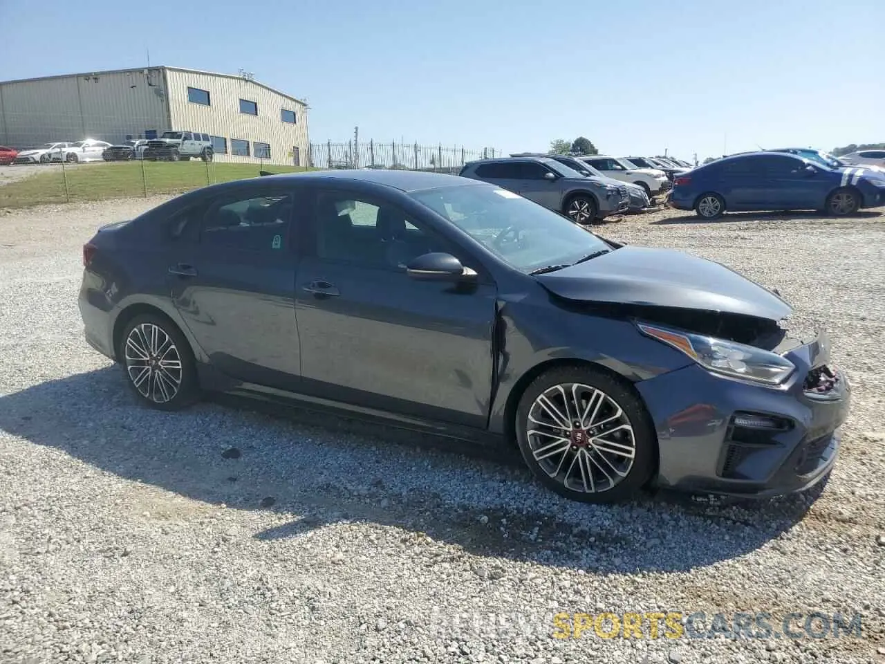 4 Photograph of a damaged car 3KPF44AC0ME344570 KIA FORTE 2021