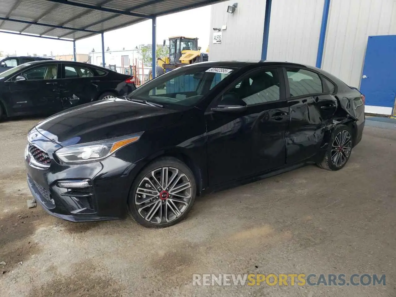 1 Photograph of a damaged car 3KPF44AC1ME314378 KIA FORTE 2021