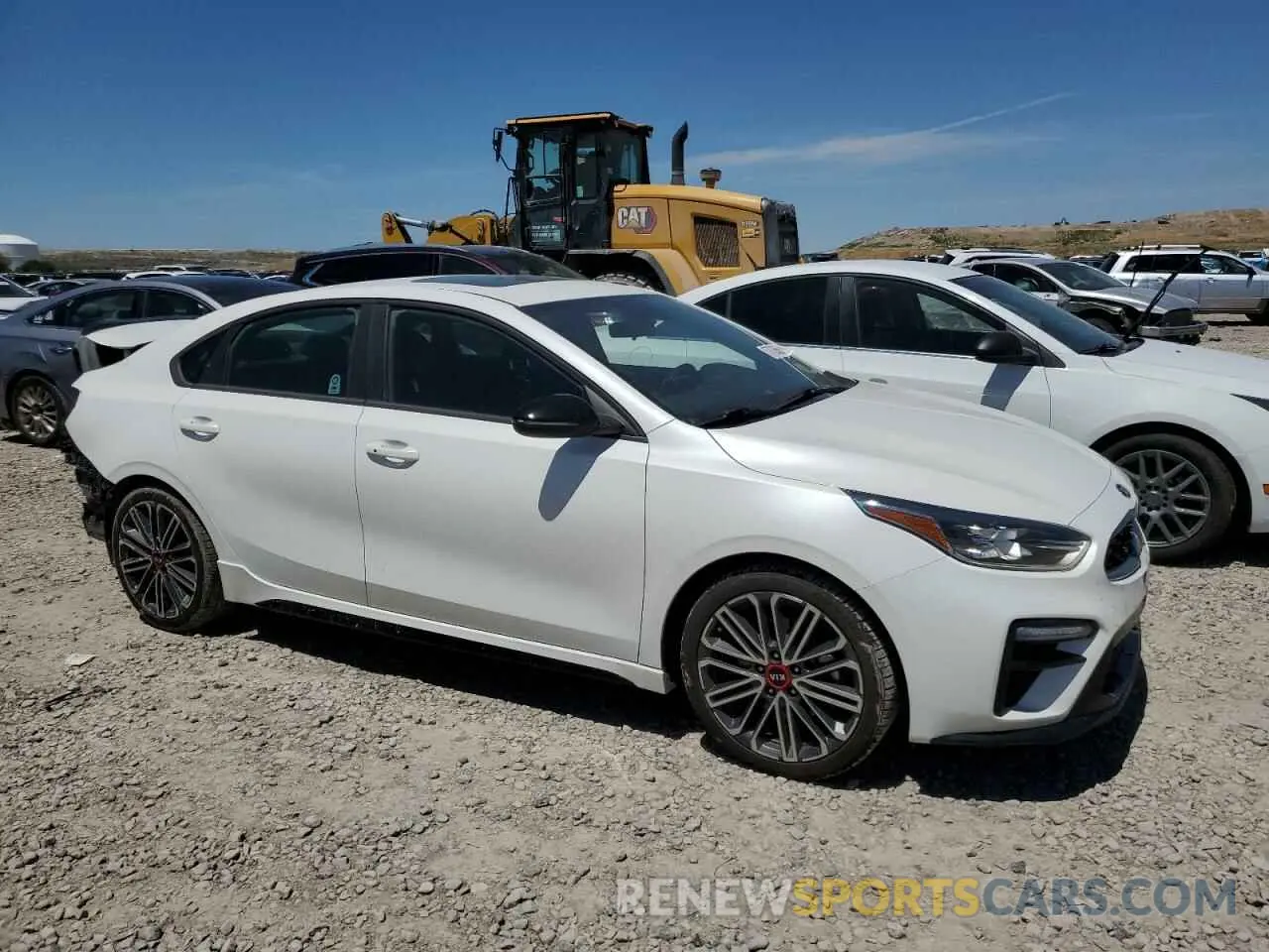 4 Photograph of a damaged car 3KPF44AC1ME331102 KIA FORTE 2021