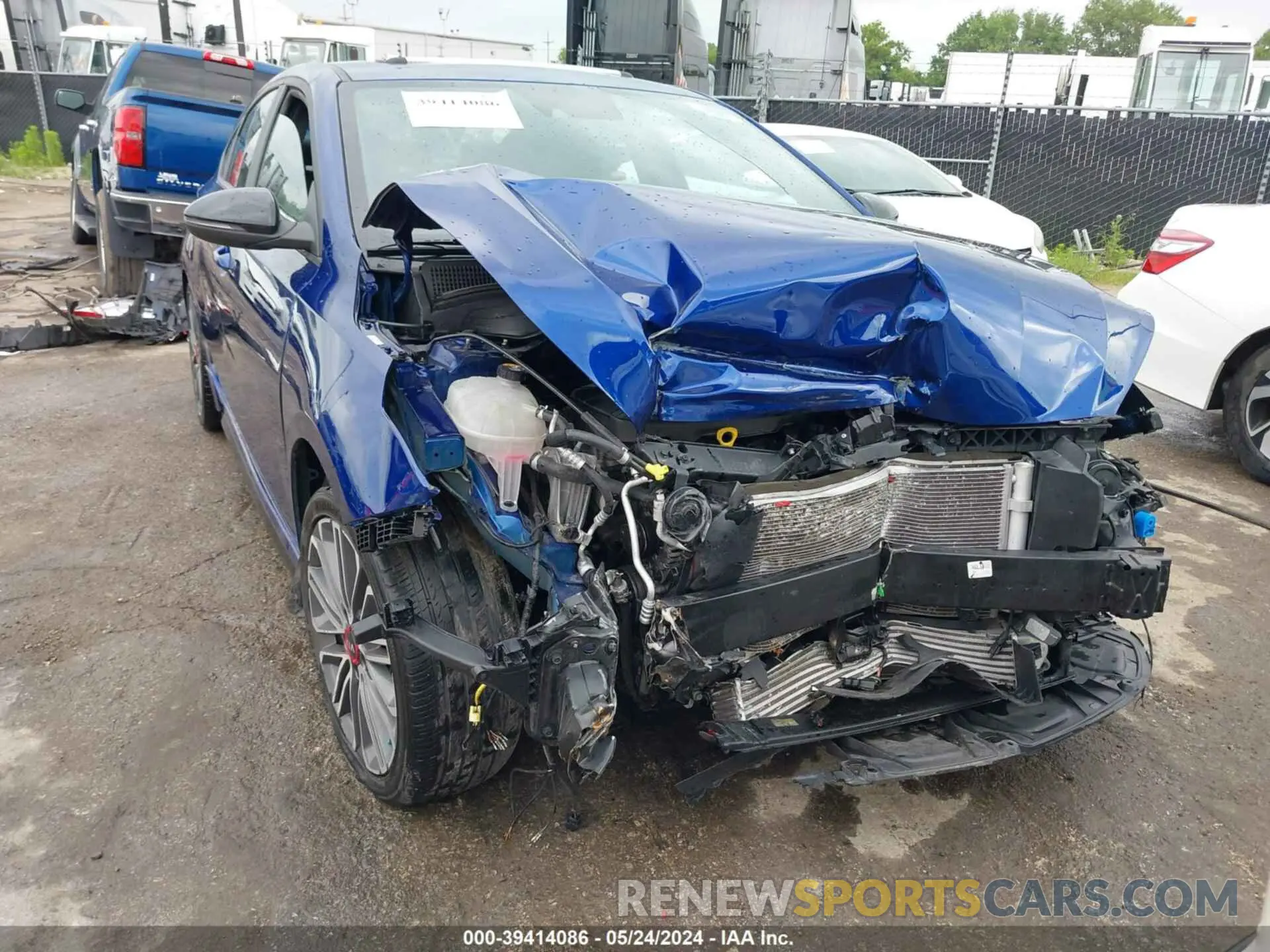 6 Photograph of a damaged car 3KPF44AC1ME394894 KIA FORTE 2021