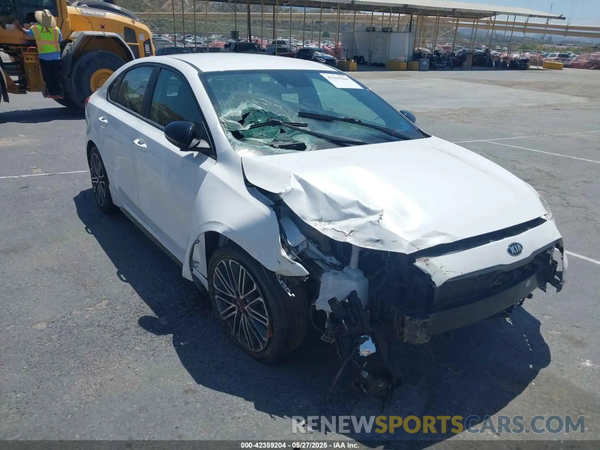 6 Photograph of a damaged car 3KPF44AC1ME396449 KIA FORTE 2021