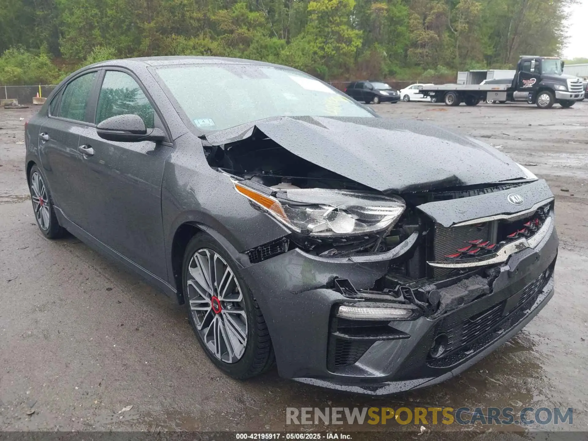 1 Photograph of a damaged car 3KPF44AC1ME397066 KIA FORTE 2021