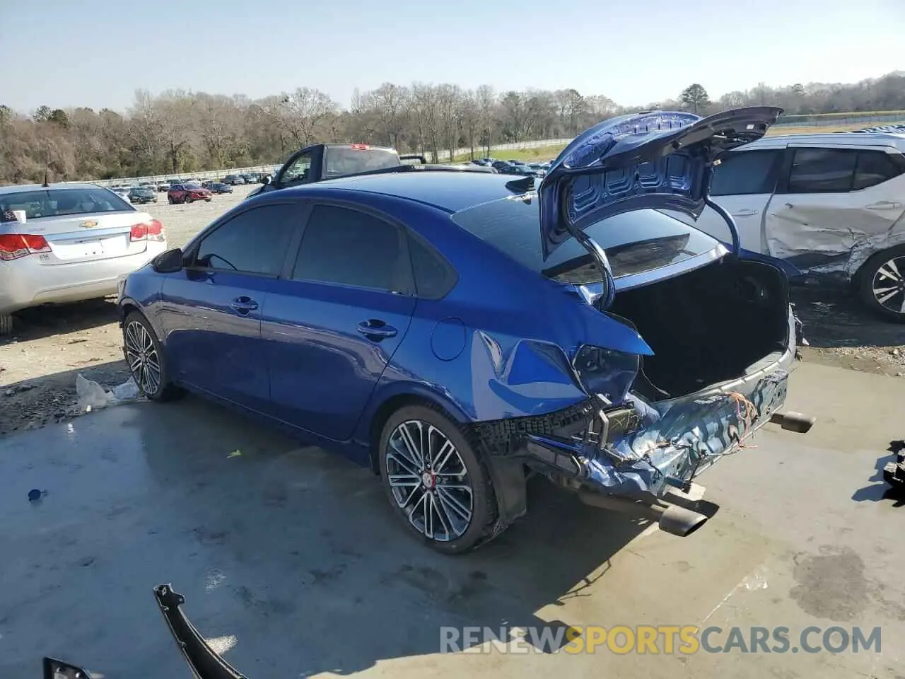 2 Photograph of a damaged car 3KPF44AC2ME276868 KIA FORTE 2021
