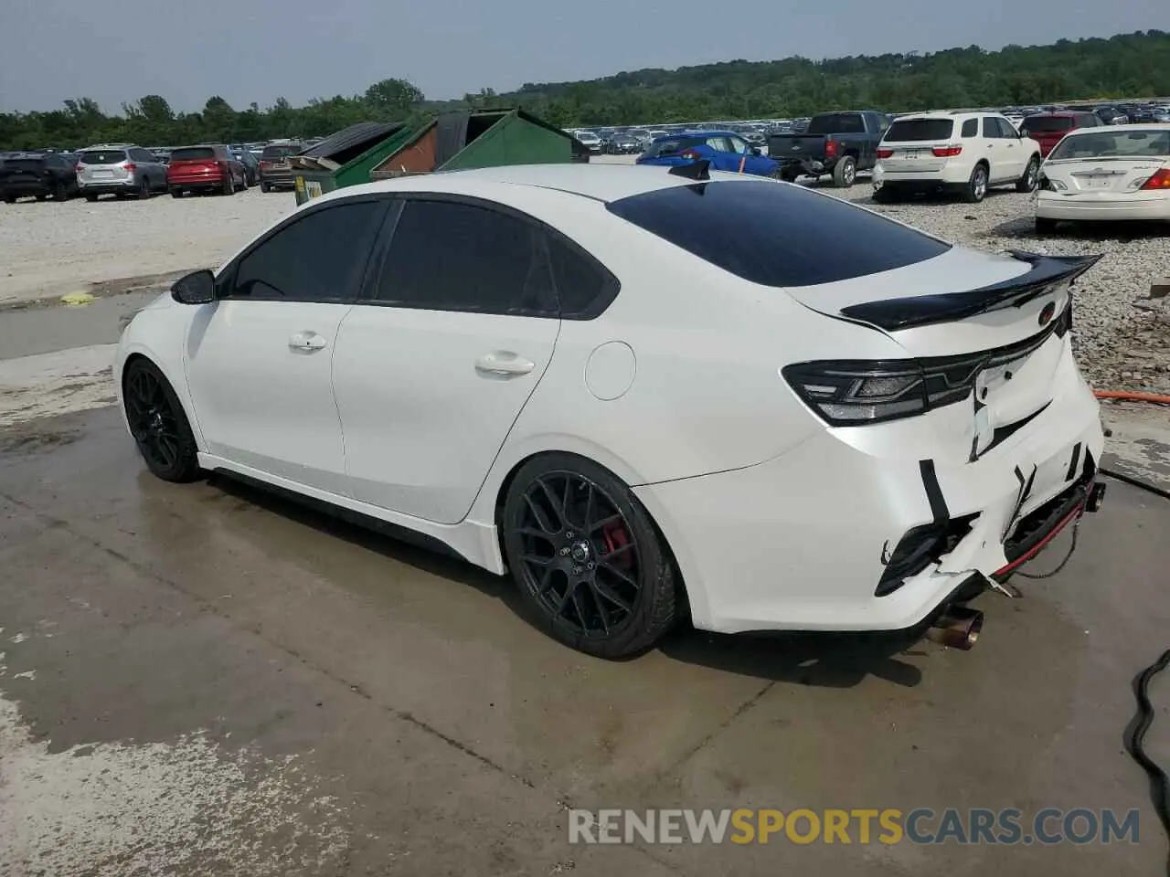 2 Photograph of a damaged car 3KPF44AC2ME413159 KIA FORTE 2021