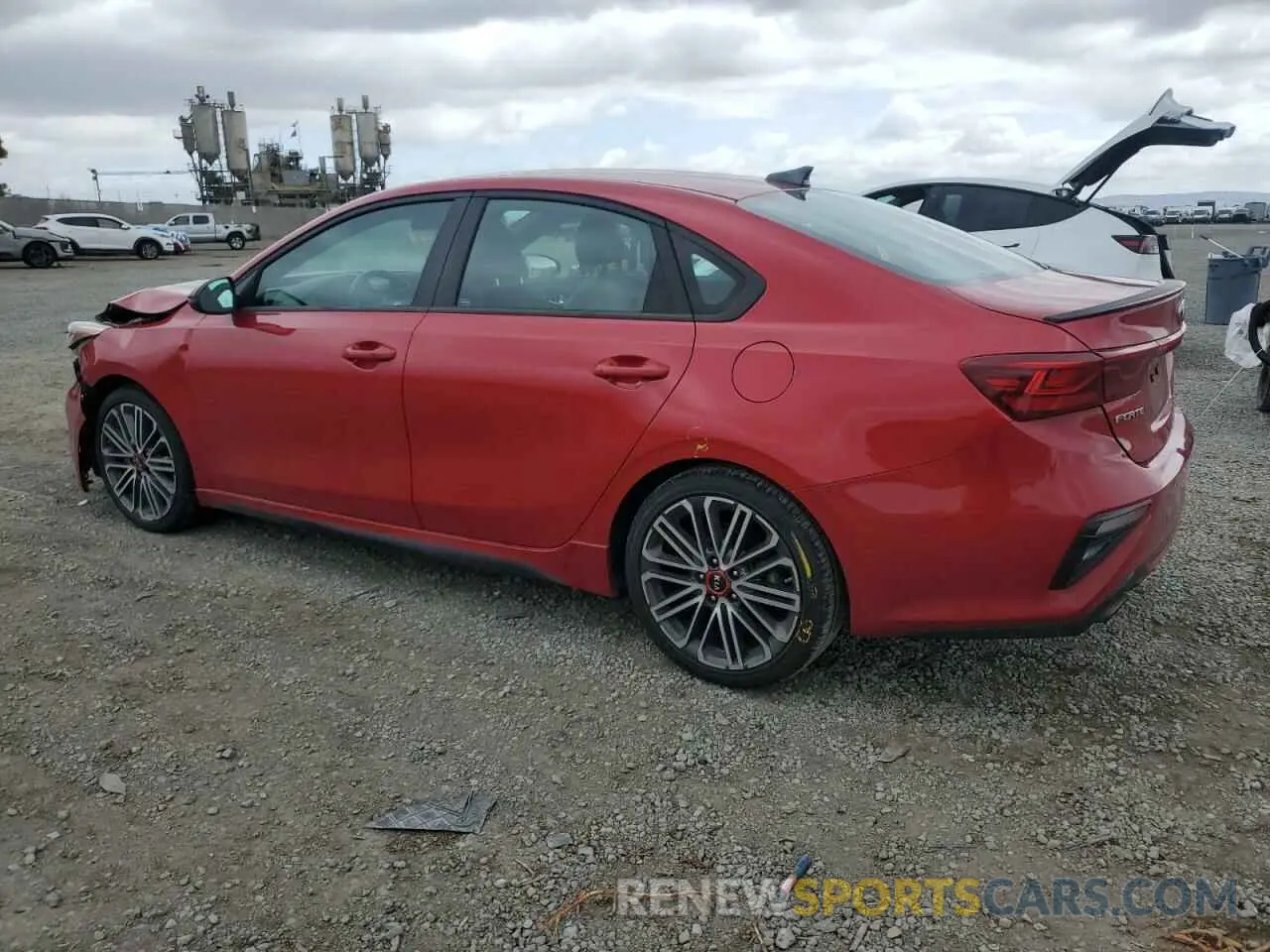 2 Photograph of a damaged car 3KPF44AC3ME277799 KIA FORTE 2021