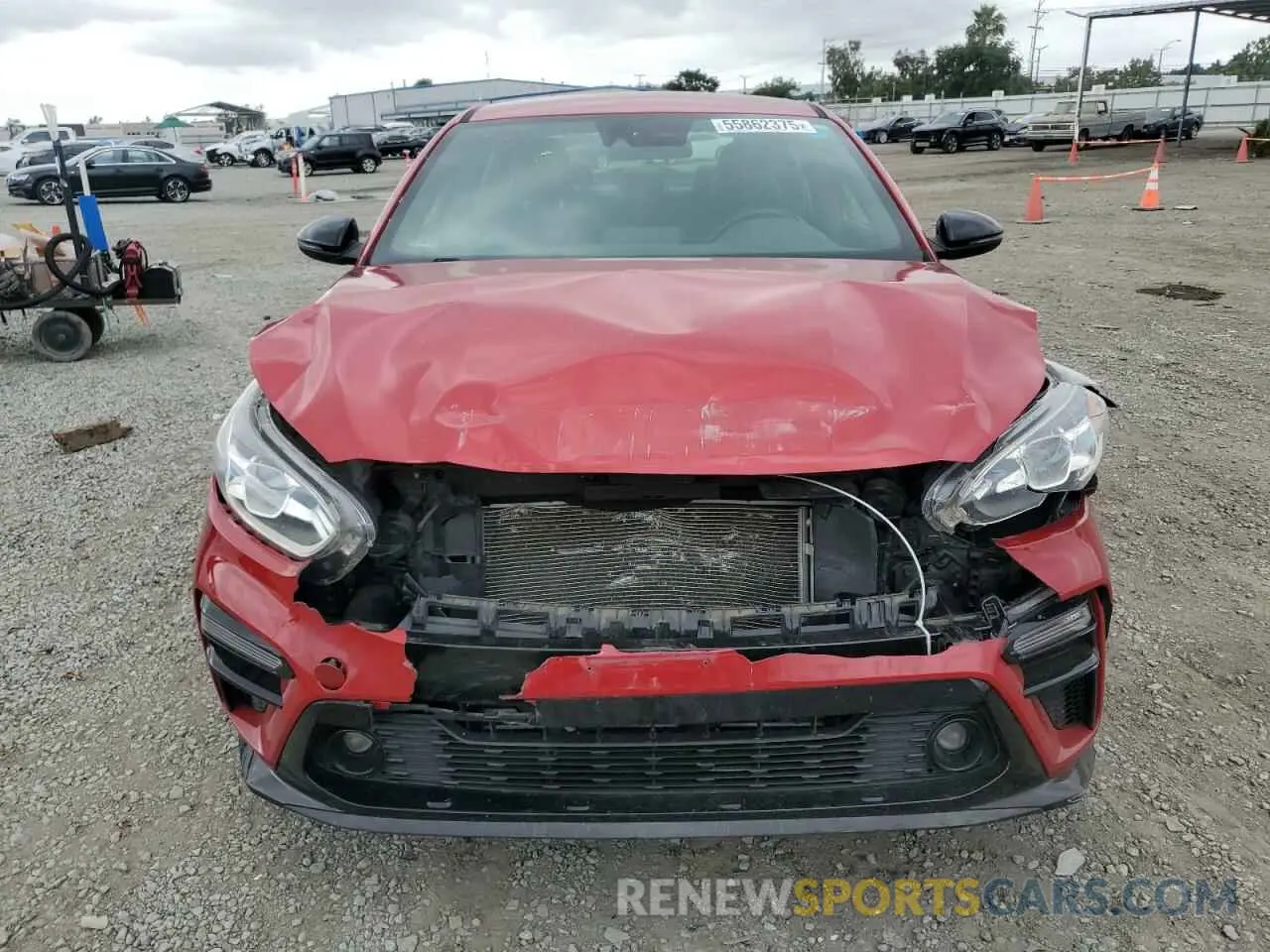 5 Photograph of a damaged car 3KPF44AC3ME277799 KIA FORTE 2021