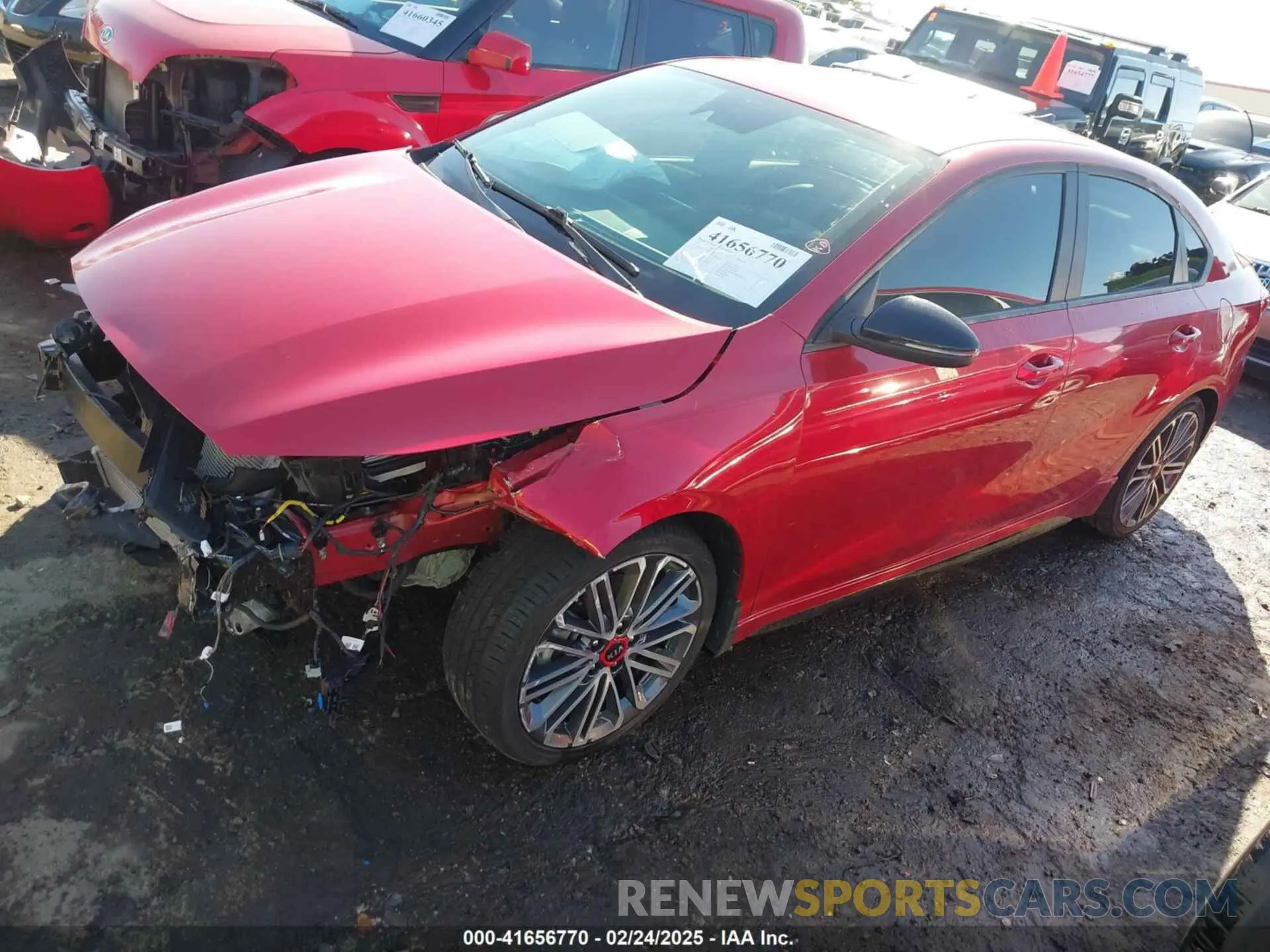 2 Photograph of a damaged car 3KPF44AC3ME290973 KIA FORTE 2021