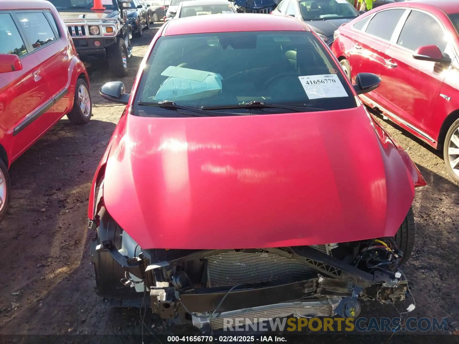 6 Photograph of a damaged car 3KPF44AC3ME290973 KIA FORTE 2021