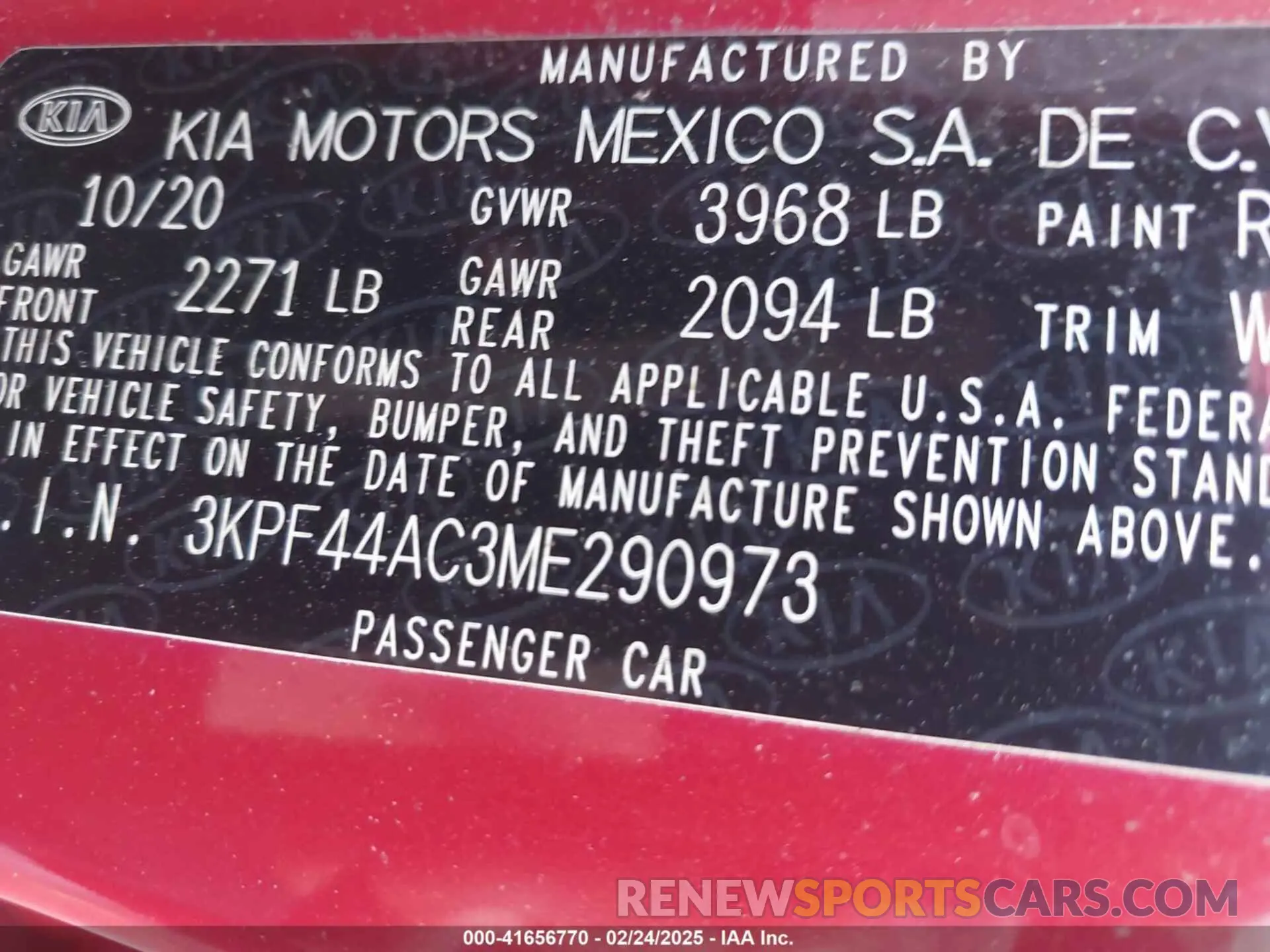 9 Photograph of a damaged car 3KPF44AC3ME290973 KIA FORTE 2021