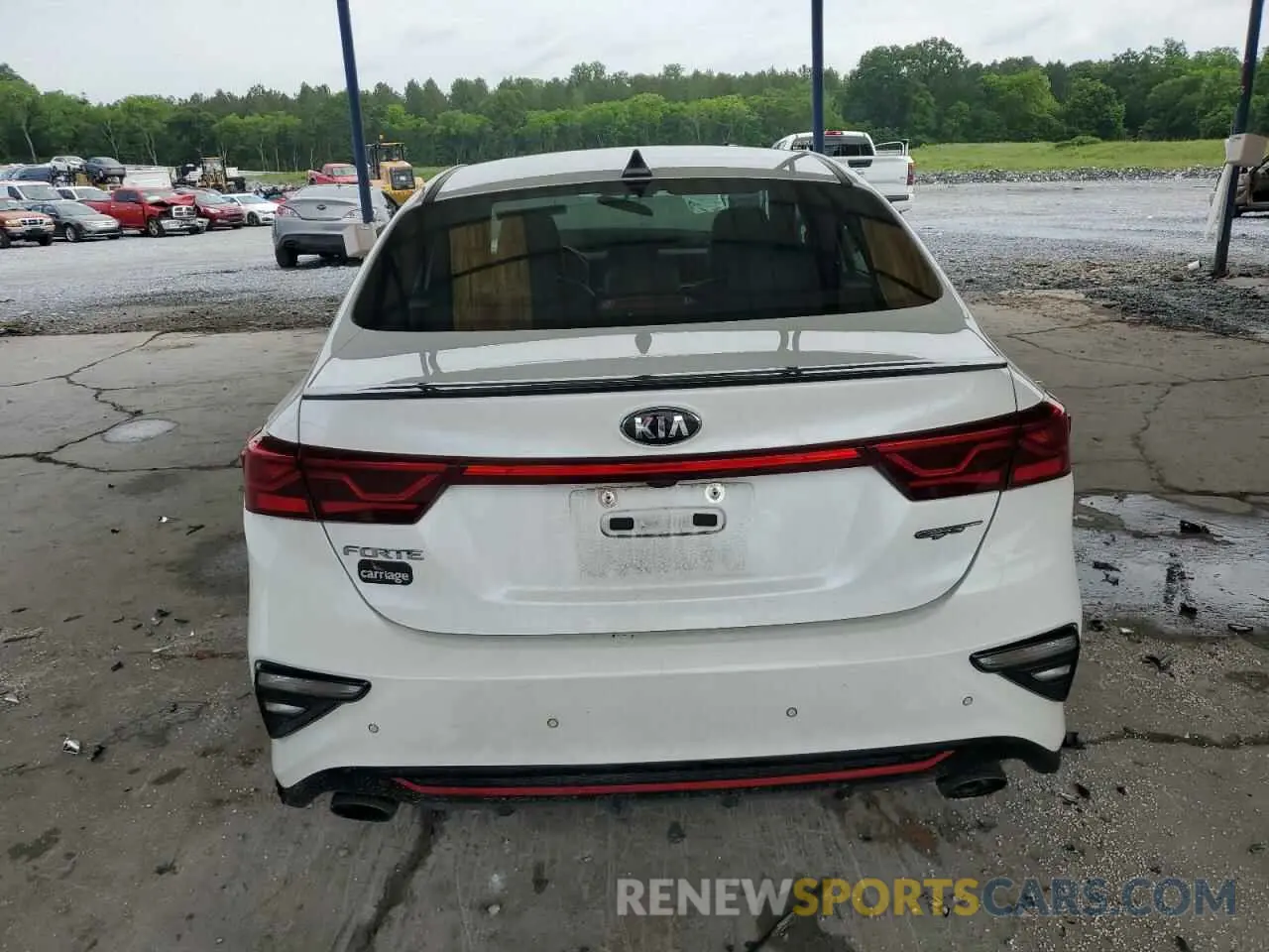 6 Photograph of a damaged car 3KPF44AC3ME293680 KIA FORTE 2021
