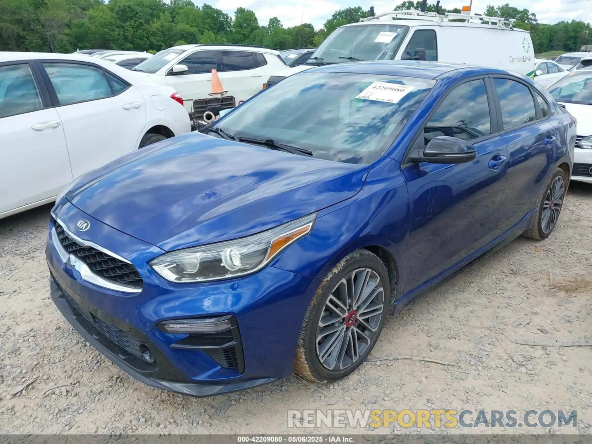 2 Photograph of a damaged car 3KPF44AC3ME389955 KIA FORTE 2021
