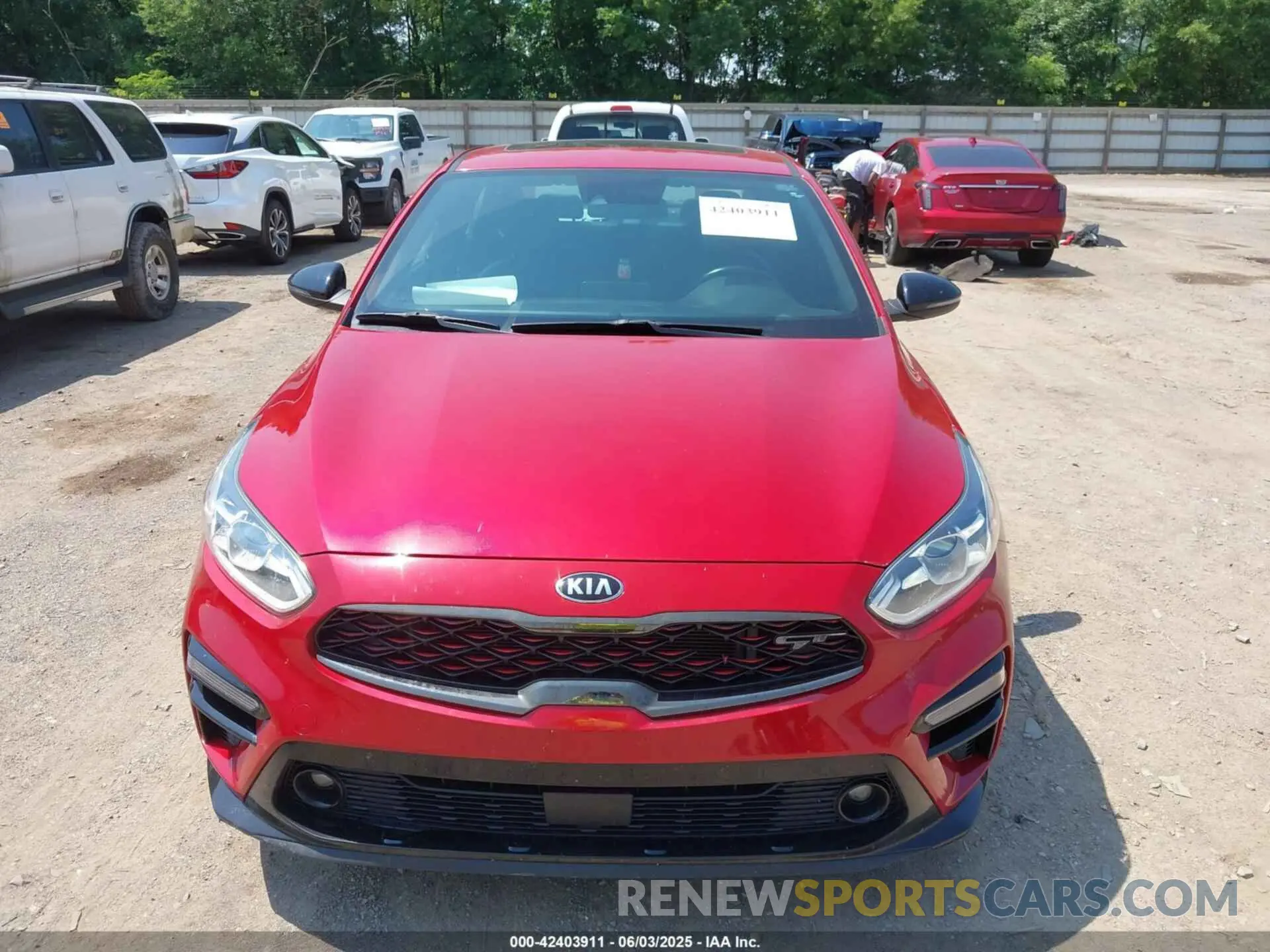 6 Photograph of a damaged car 3KPF44AC4ME301754 KIA FORTE 2021