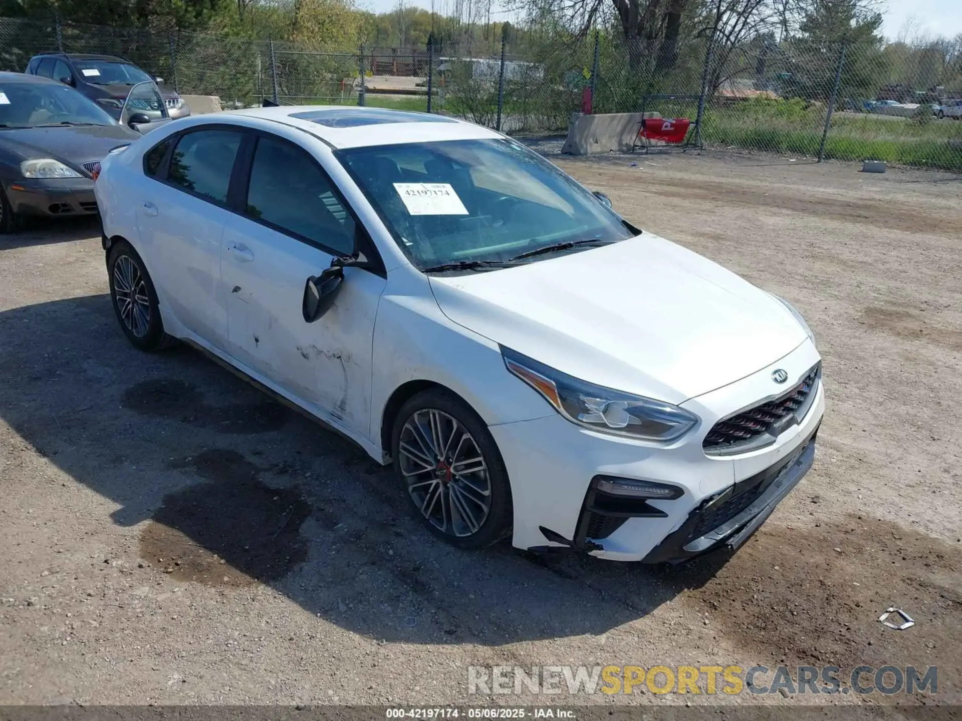 1 Photograph of a damaged car 3KPF44AC4ME344359 KIA FORTE 2021