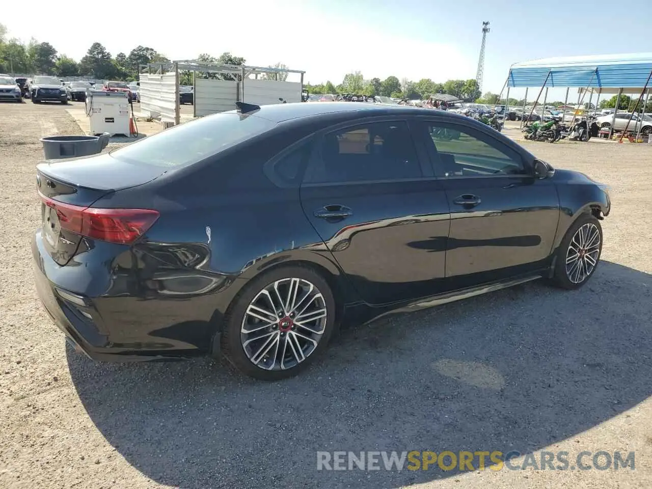 3 Photograph of a damaged car 3KPF44AC4ME409775 KIA FORTE 2021