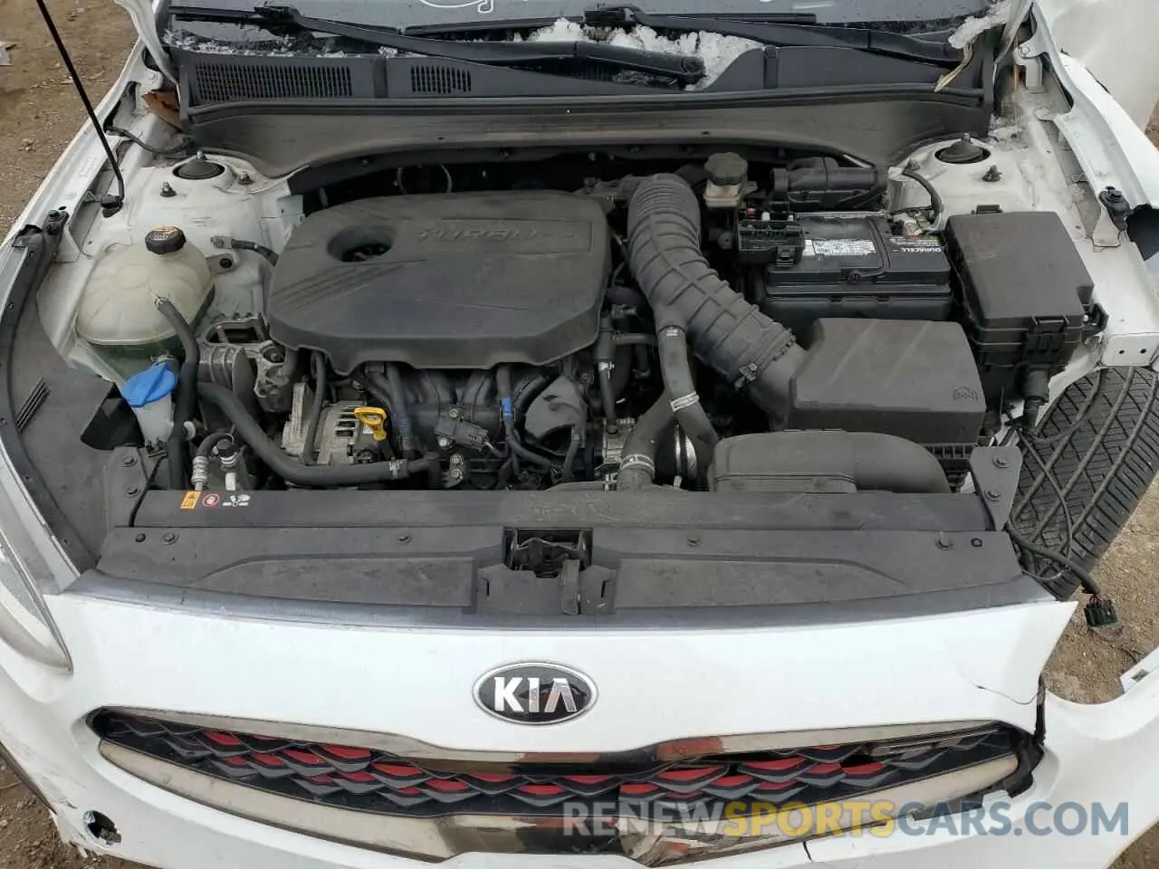 13 Photograph of a damaged car 3KPF44AC5ME280624 KIA FORTE 2021