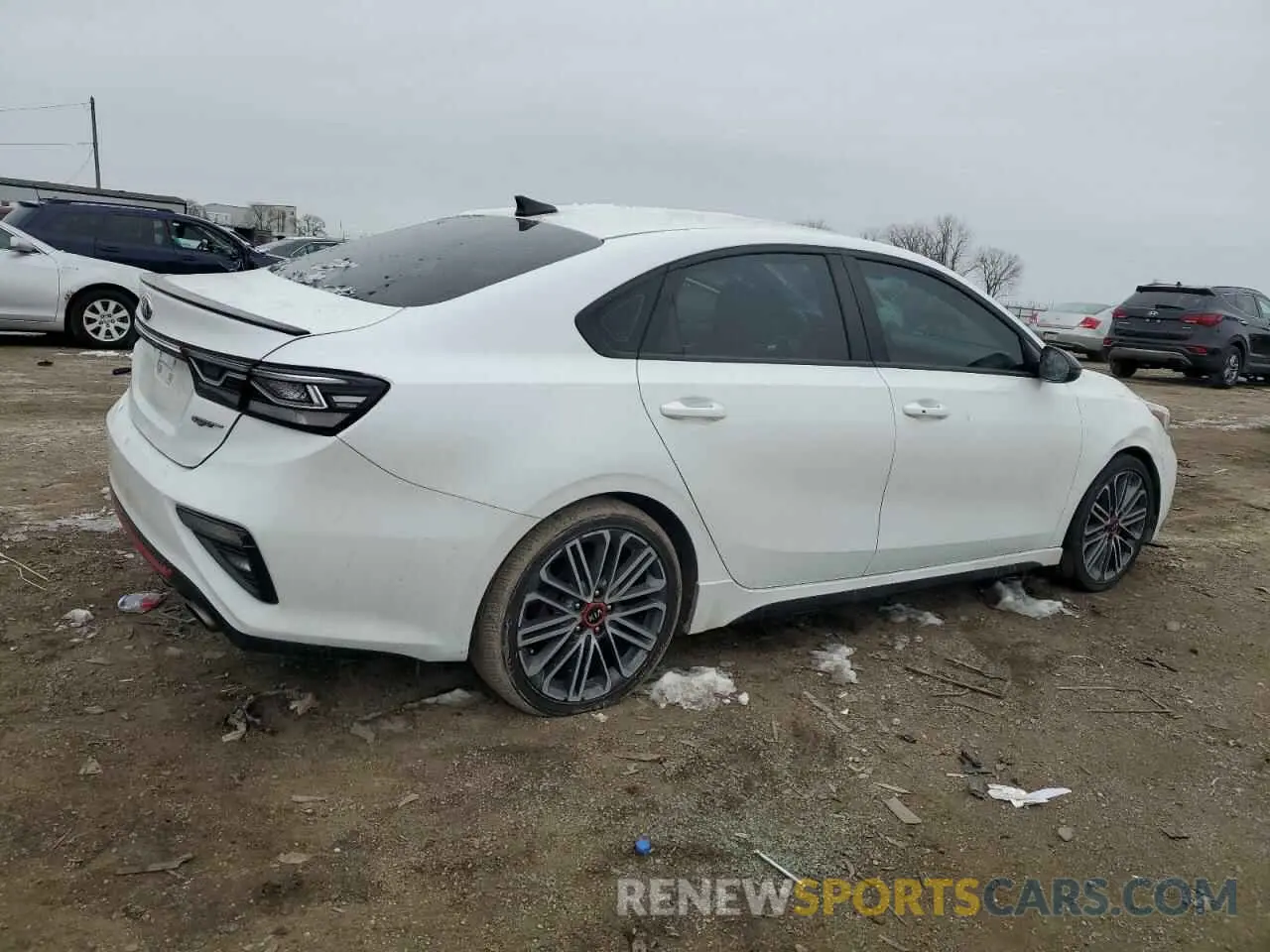 3 Photograph of a damaged car 3KPF44AC5ME280624 KIA FORTE 2021