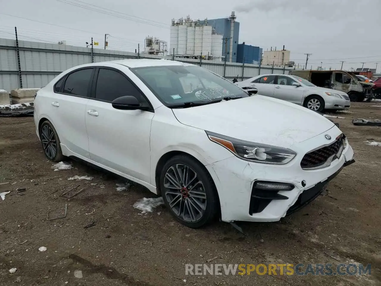 4 Photograph of a damaged car 3KPF44AC5ME280624 KIA FORTE 2021