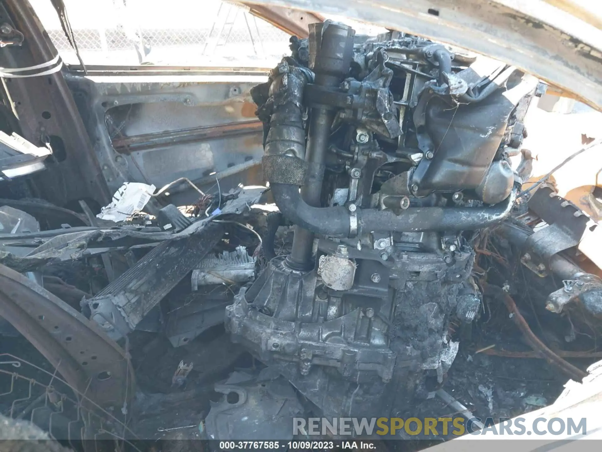 8 Photograph of a damaged car 3KPF44AC5ME284124 KIA FORTE 2021
