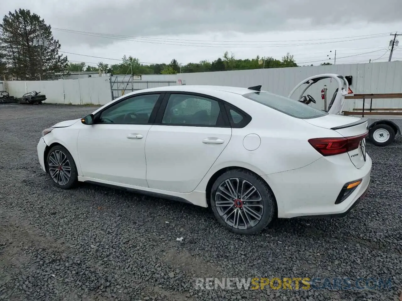 2 Photograph of a damaged car 3KPF44AC5ME293129 KIA FORTE 2021
