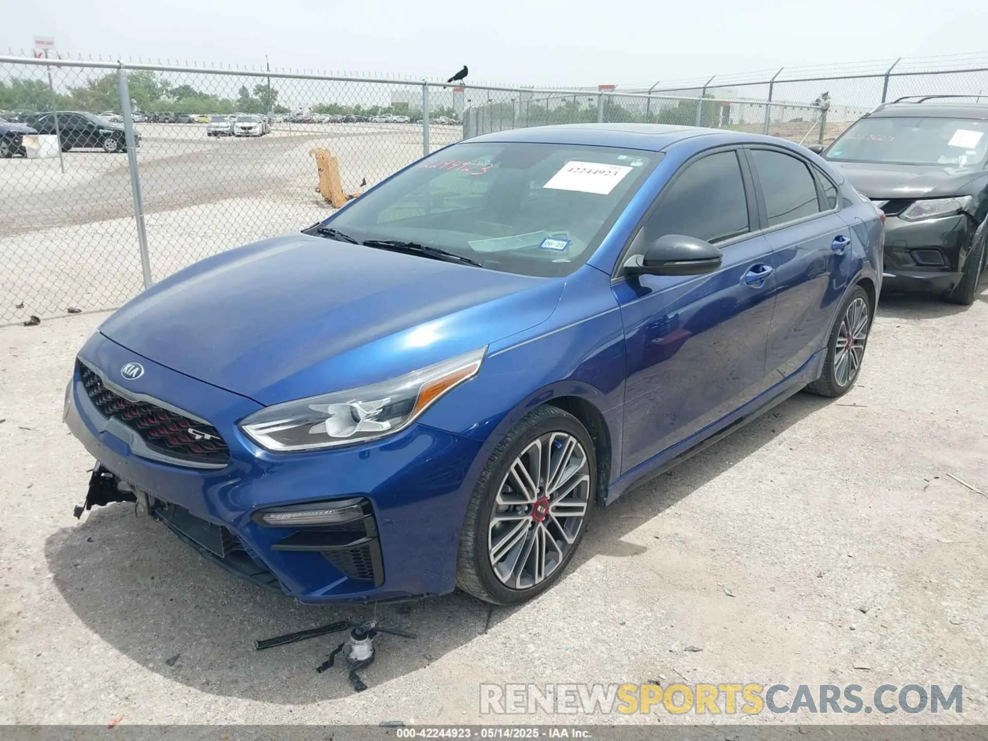 2 Photograph of a damaged car 3KPF44AC5ME313685 KIA FORTE 2021