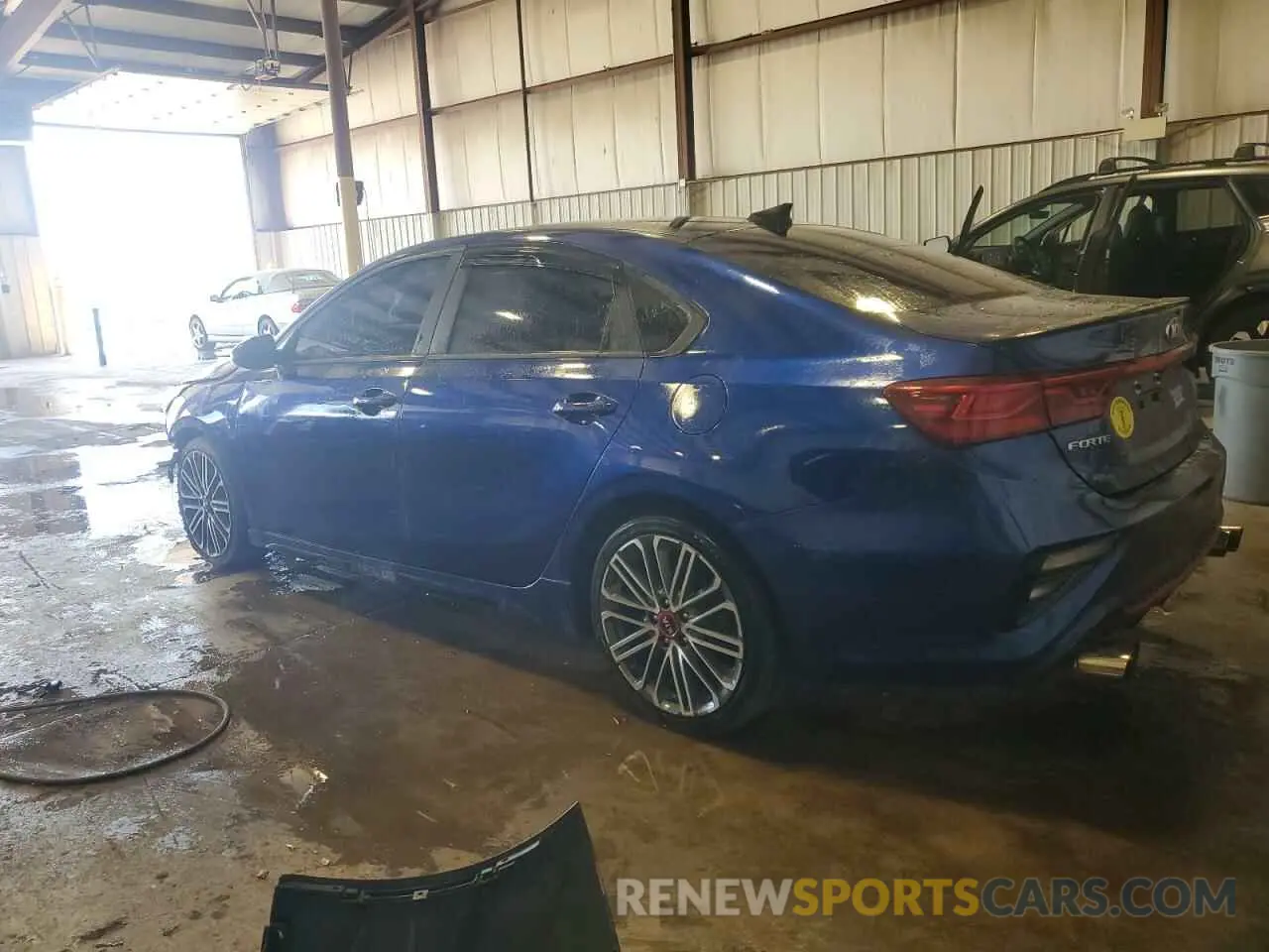 2 Photograph of a damaged car 3KPF44AC5ME390895 KIA FORTE 2021