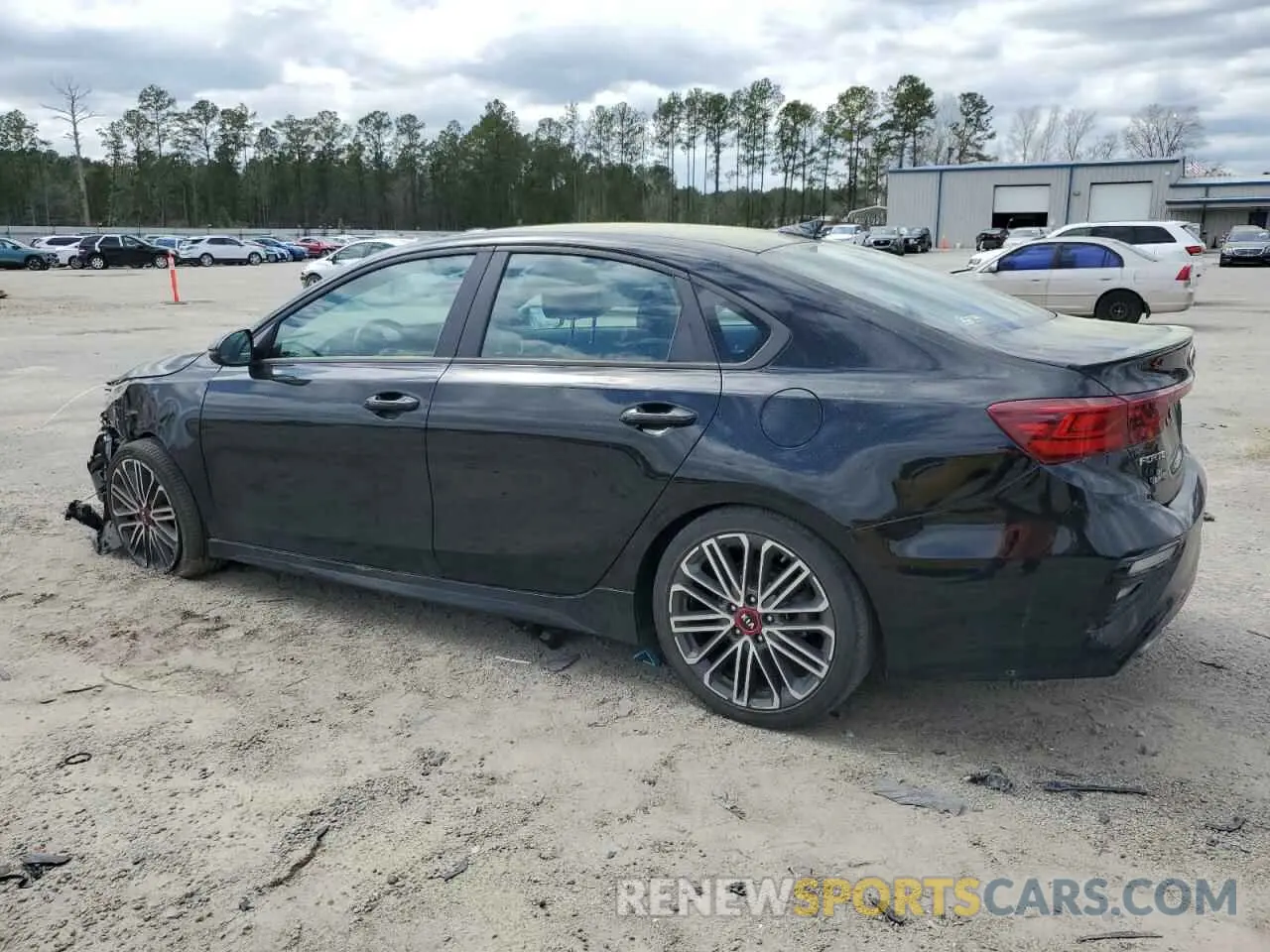 2 Photograph of a damaged car 3KPF44AC5ME414550 KIA FORTE 2021