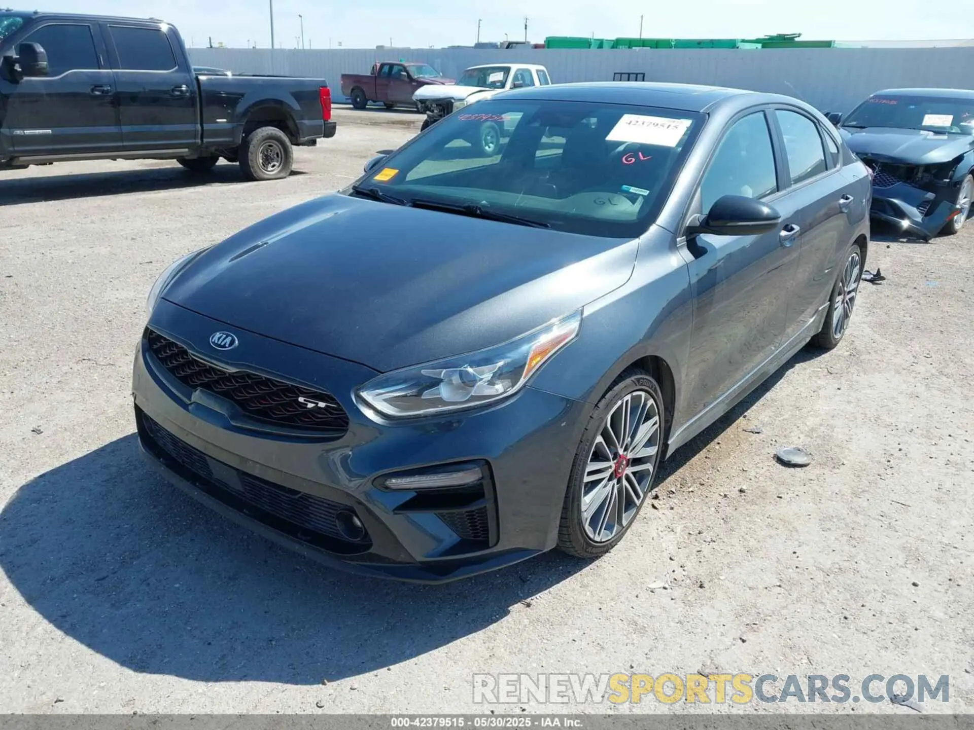 2 Photograph of a damaged car 3KPF44AC6ME398536 KIA FORTE 2021