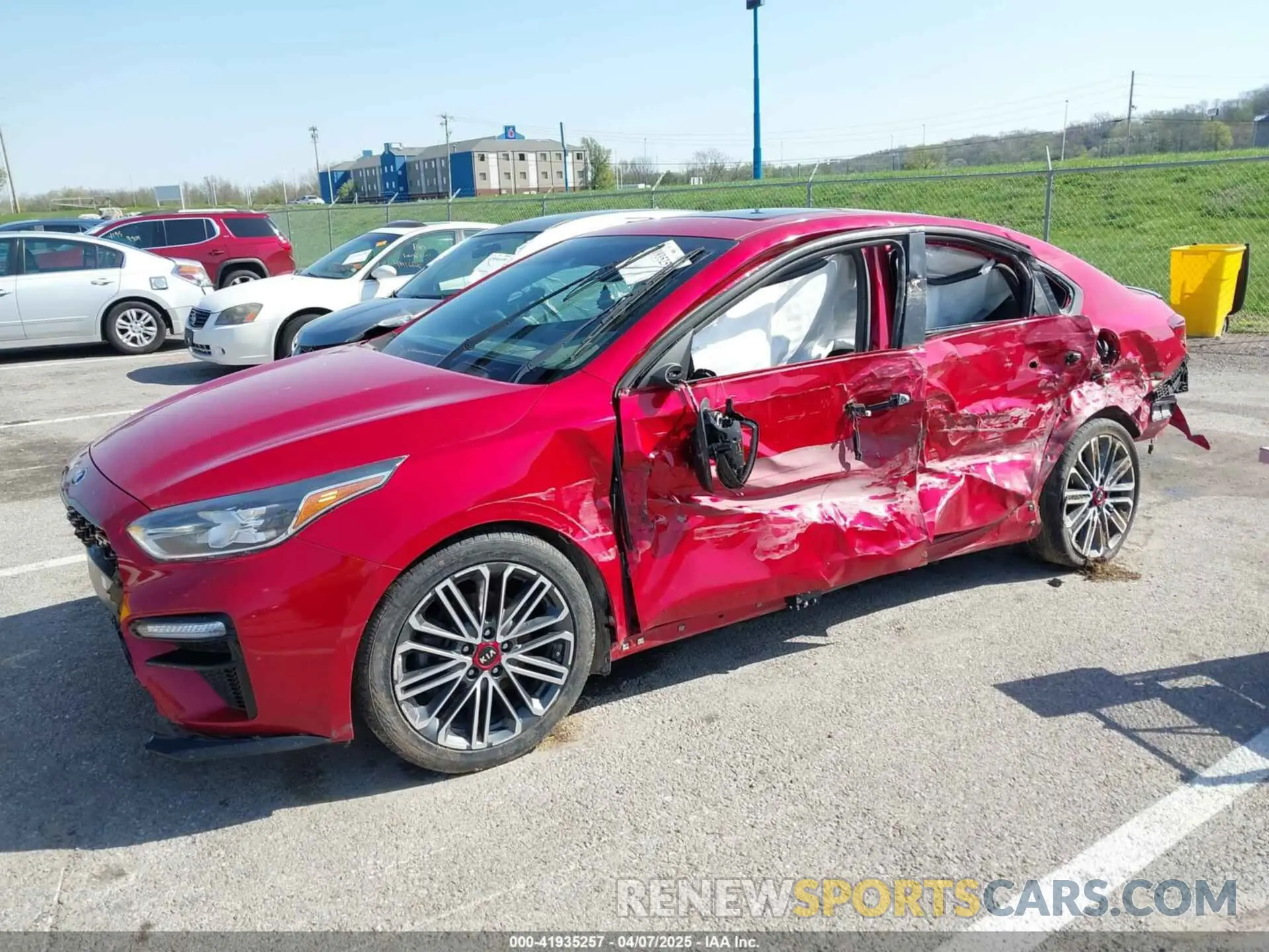 2 Photograph of a damaged car 3KPF44AC7ME288188 KIA FORTE 2021