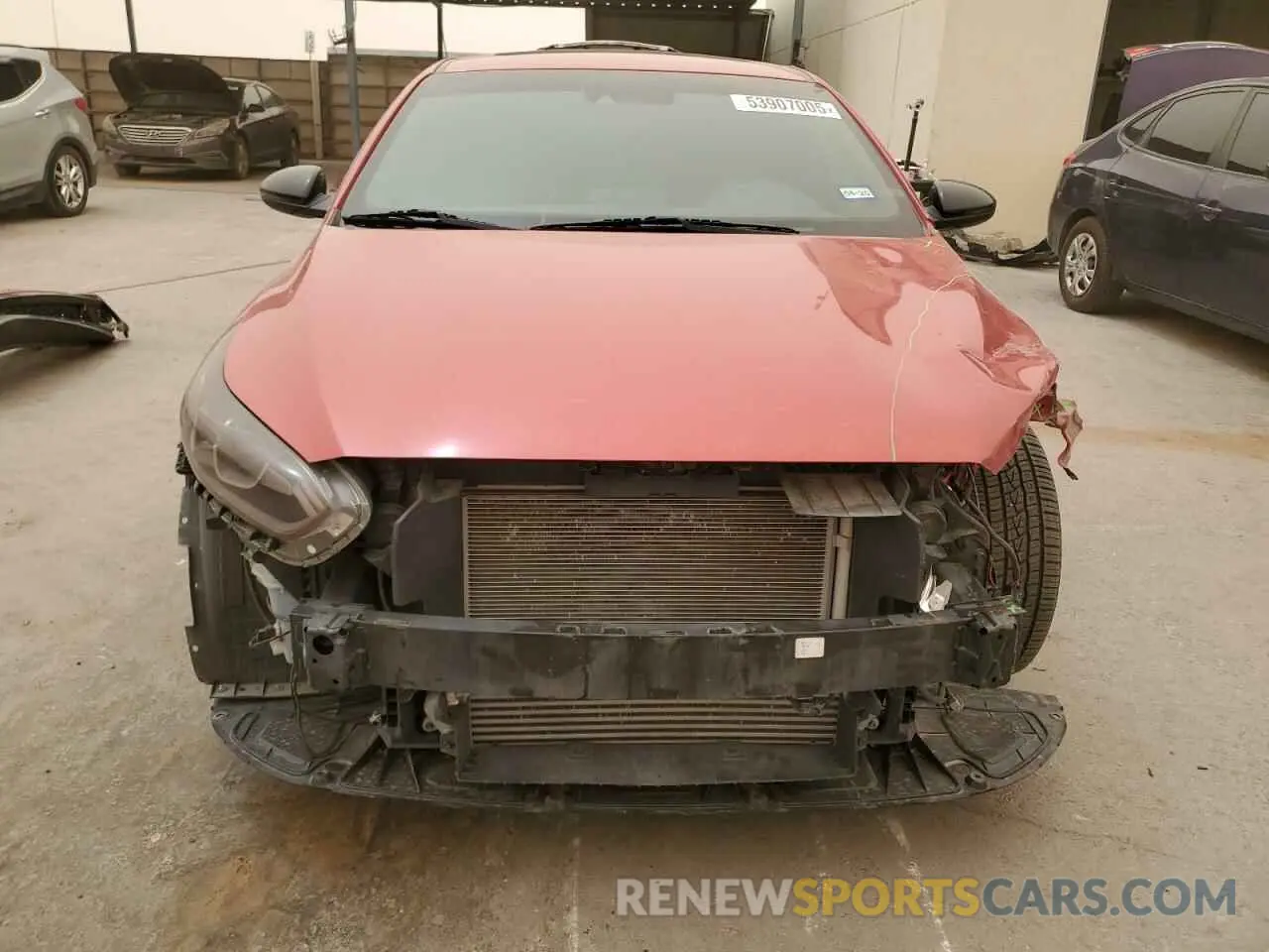 5 Photograph of a damaged car 3KPF44AC7ME318192 KIA FORTE 2021