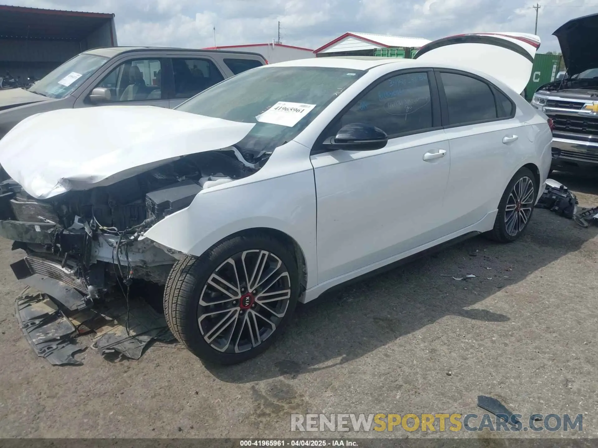 2 Photograph of a damaged car 3KPF44AC7ME318340 KIA FORTE 2021