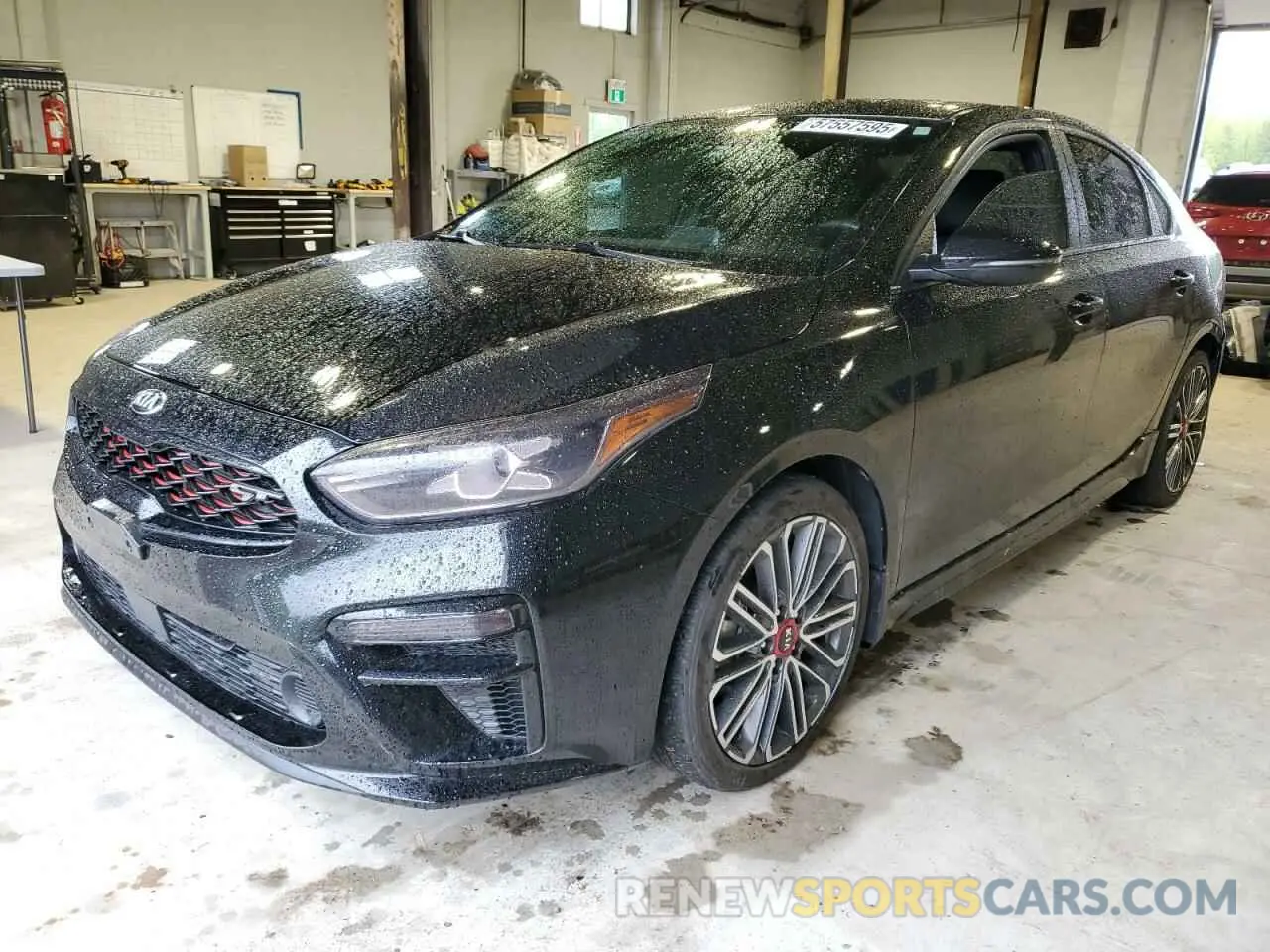 1 Photograph of a damaged car 3KPF44AC7ME322047 KIA FORTE 2021