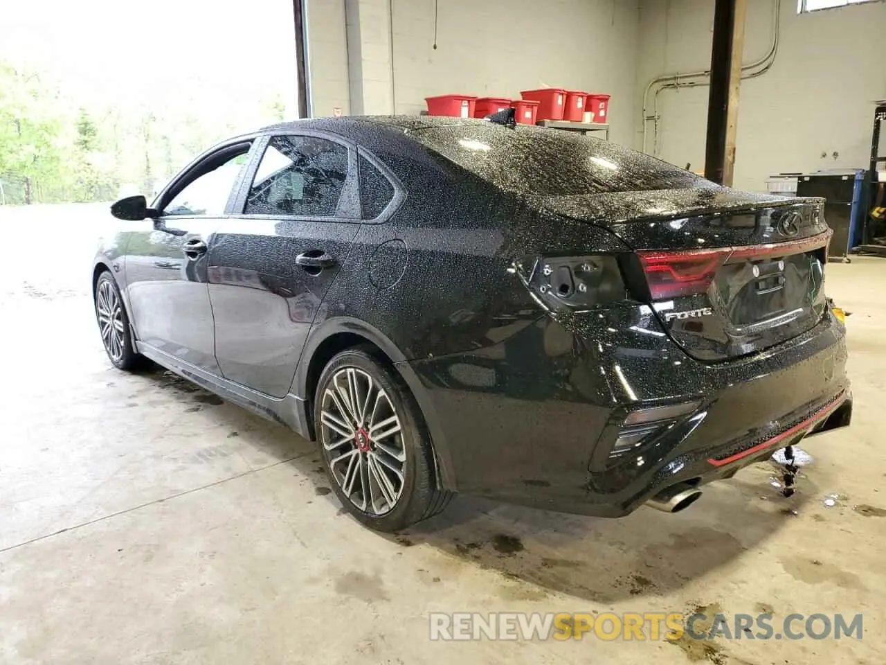 2 Photograph of a damaged car 3KPF44AC7ME322047 KIA FORTE 2021