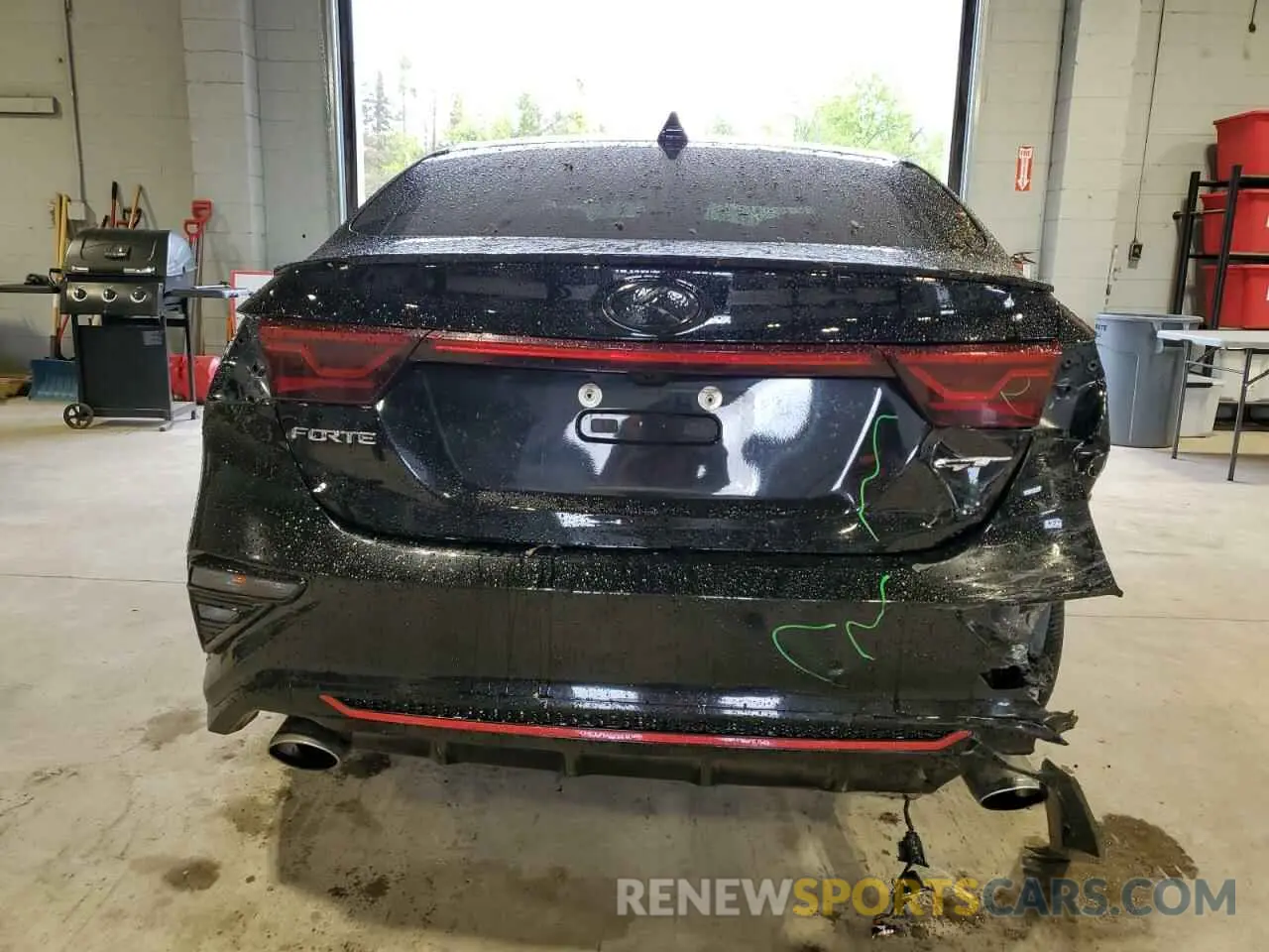 6 Photograph of a damaged car 3KPF44AC7ME322047 KIA FORTE 2021