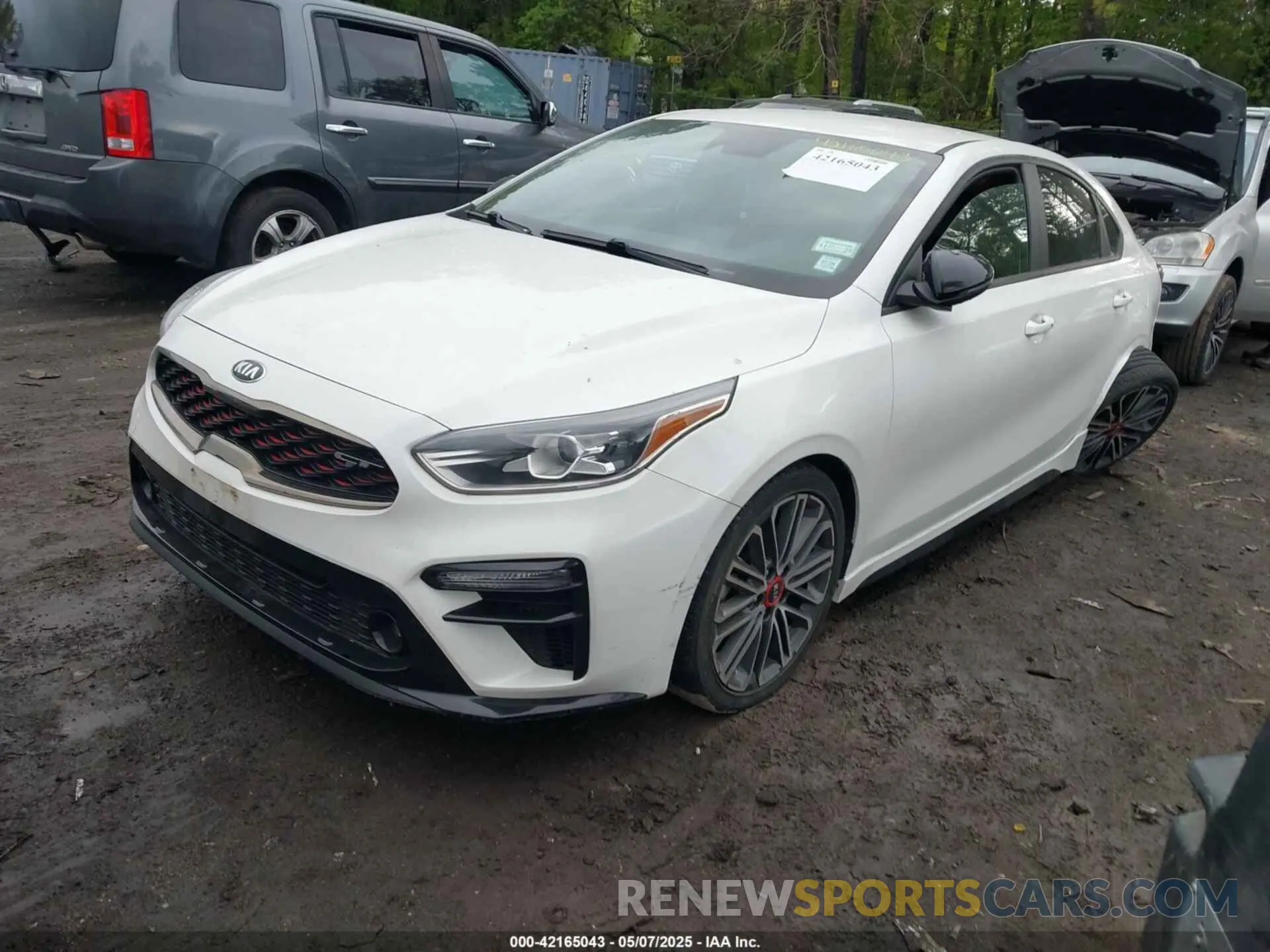 2 Photograph of a damaged car 3KPF44AC7ME416414 KIA FORTE 2021