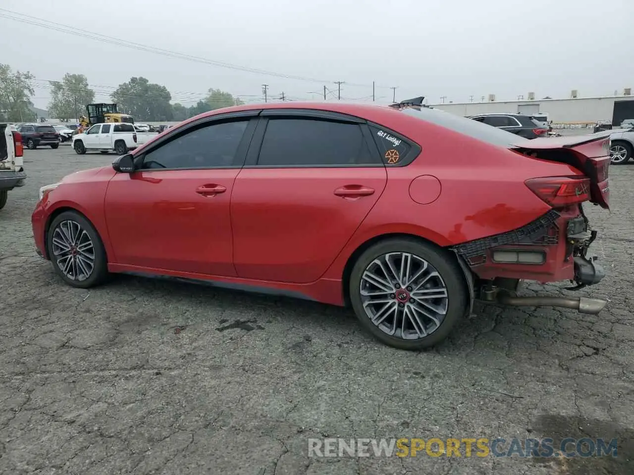 2 Photograph of a damaged car 3KPF44AC8ME309209 KIA FORTE 2021