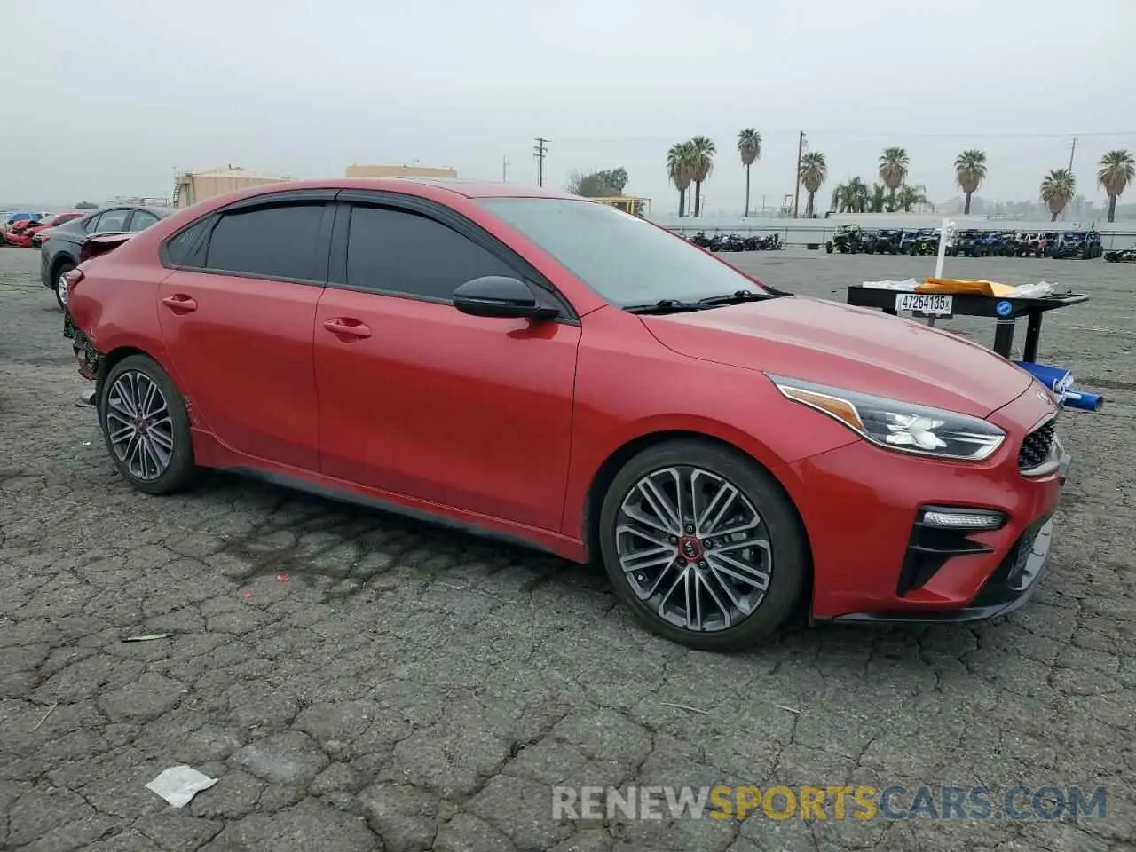 4 Photograph of a damaged car 3KPF44AC8ME309209 KIA FORTE 2021
