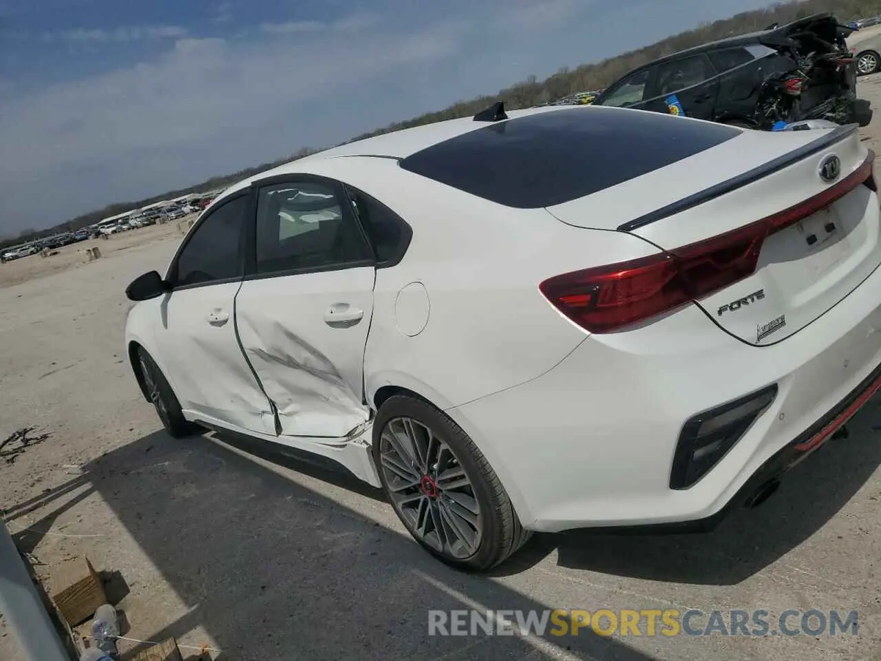 2 Photograph of a damaged car 3KPF44AC8ME356594 KIA FORTE 2021