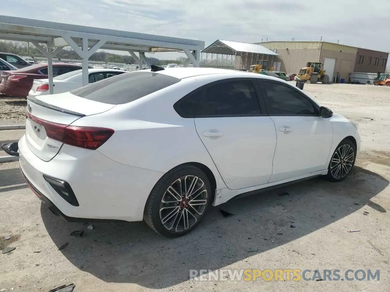 3 Photograph of a damaged car 3KPF44AC8ME356594 KIA FORTE 2021