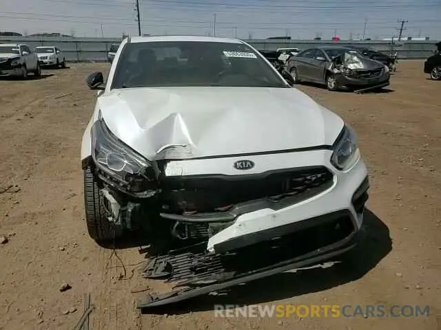 10 Photograph of a damaged car 3KPF44AC8ME416423 KIA FORTE 2021